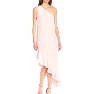 Cynthia Rowley One-Shoulder Asymmetrical Dress